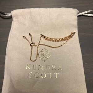 EUC Kendra Scott Gilly rose gold filagree bracelet